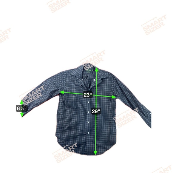 Lauren Ralph Lauren Plaid Classic Fit Non Iron Button Down Shirt 15 1/2 32/33 - Picture 6 of 6